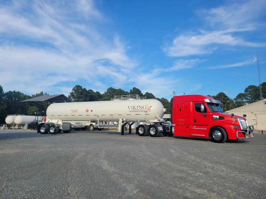 Viking Transport Truck Side View